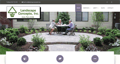 Desktop Screenshot of landscapeconceptsstl.com